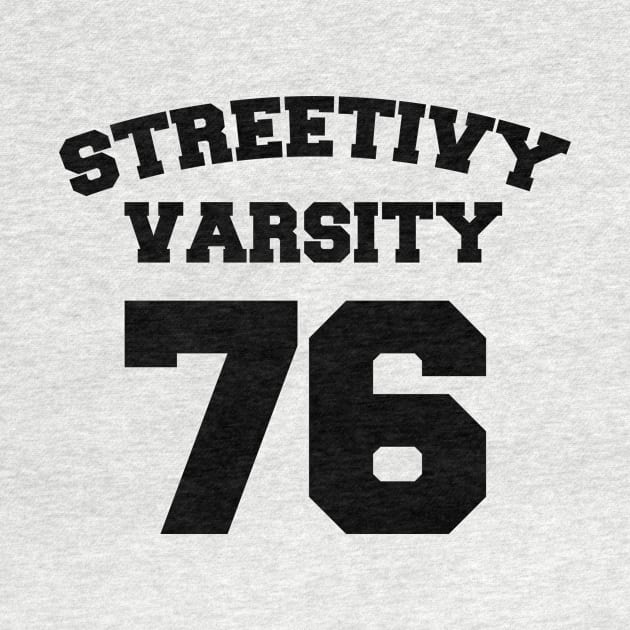 Streetivy Varsity (Black) by Ajiw